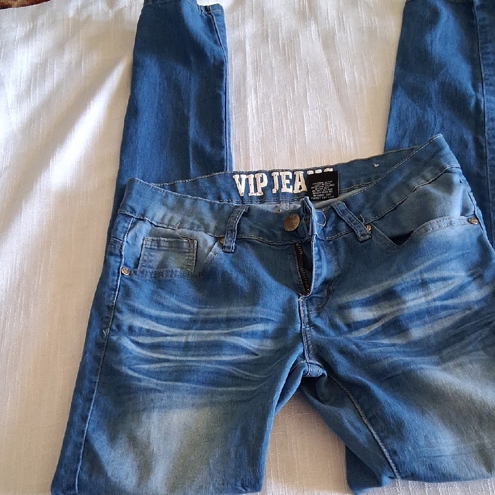 VIP Women's Classic Blue Skinny Jeans